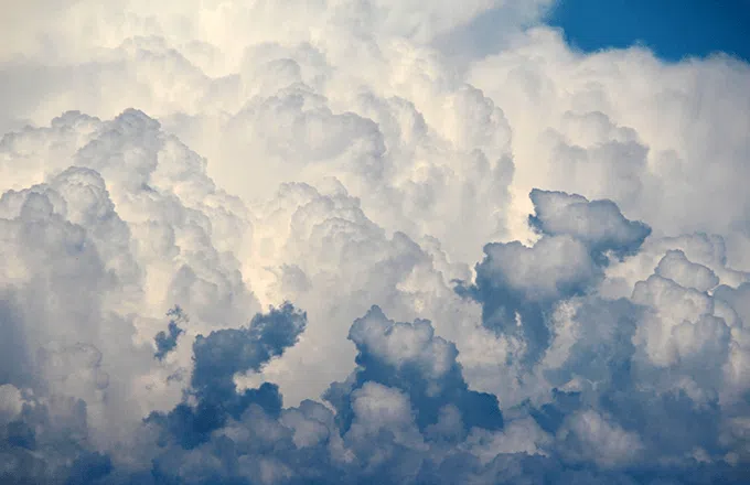clouds in the sky