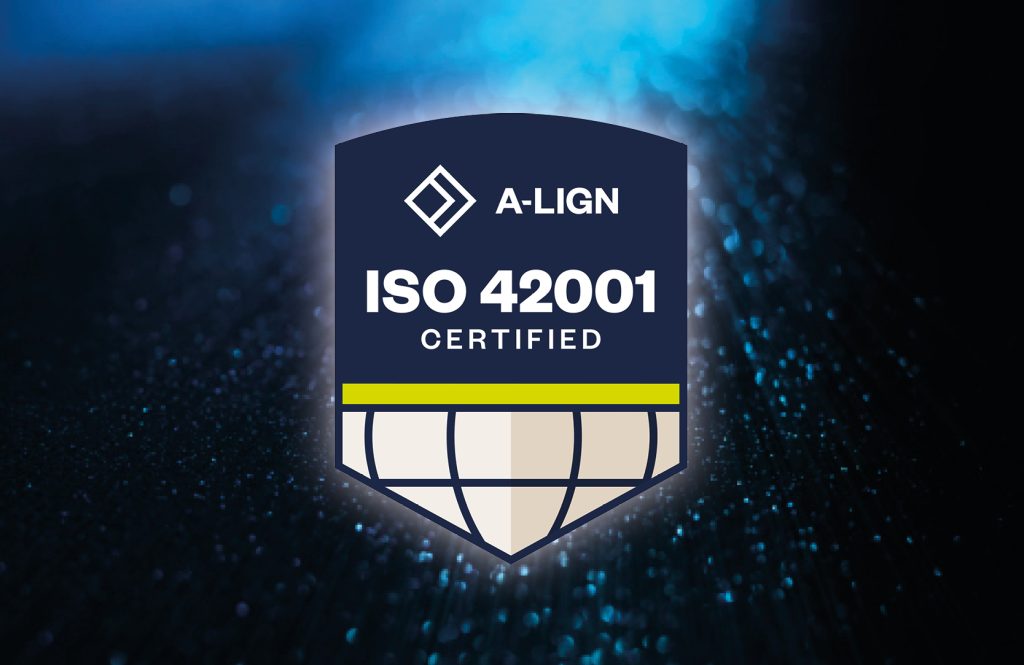 ISO 42001 certified logo
